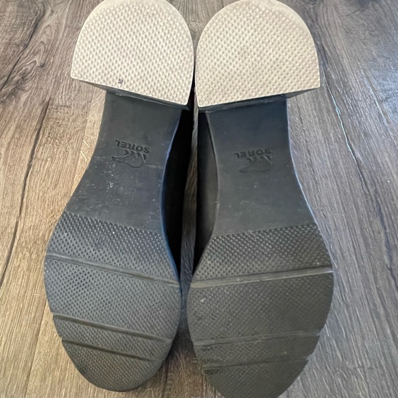 SOREL Margo Chelsea Boot - Women's size 9.5 - Heeled / Waterproof Black Boot - Picture 9 of 10